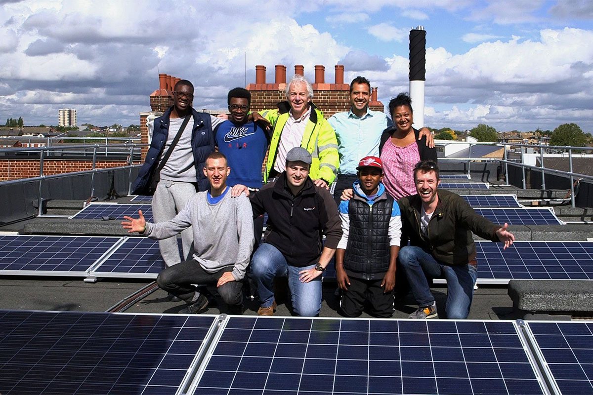Bannister House Solar, image courtesy of Repowering London