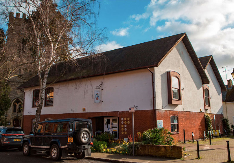 A Stony Stratford solar host building