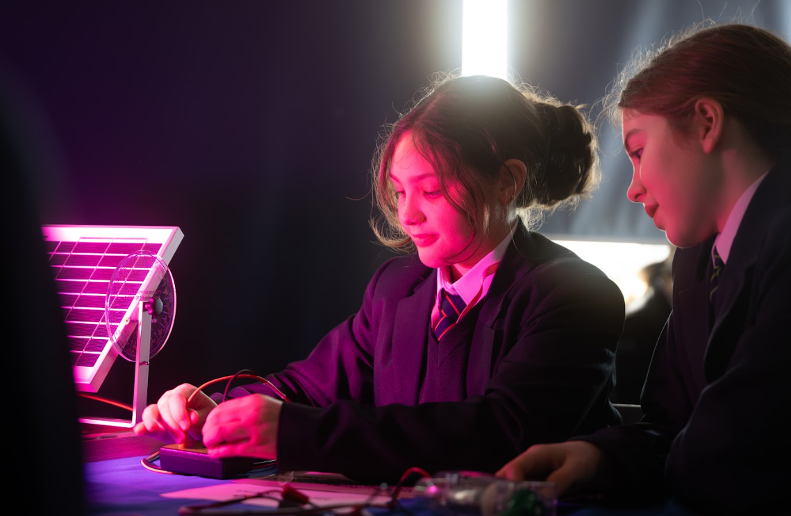 Radcliffe School classroom solar workshop