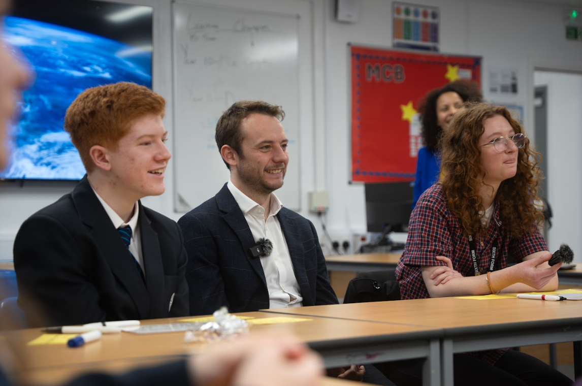 Student Voice discussion_Chris Curtis pic