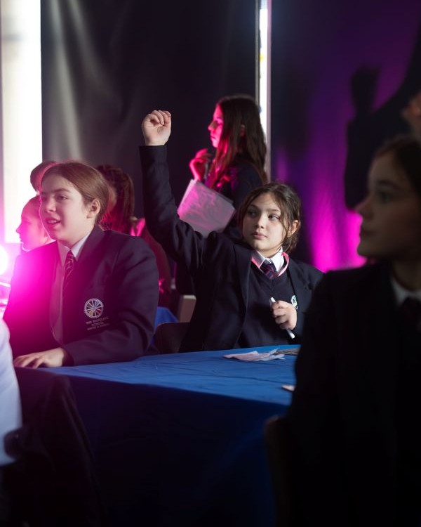 Solar education day classroom workshop at Radcliffe School