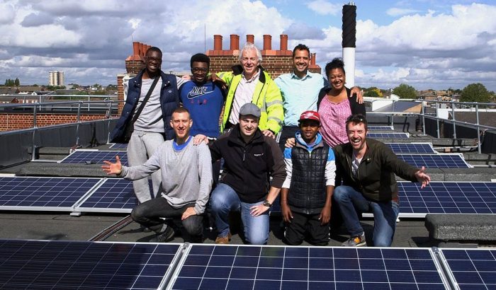 Bannister House Solar, image courtesy of Repowering London