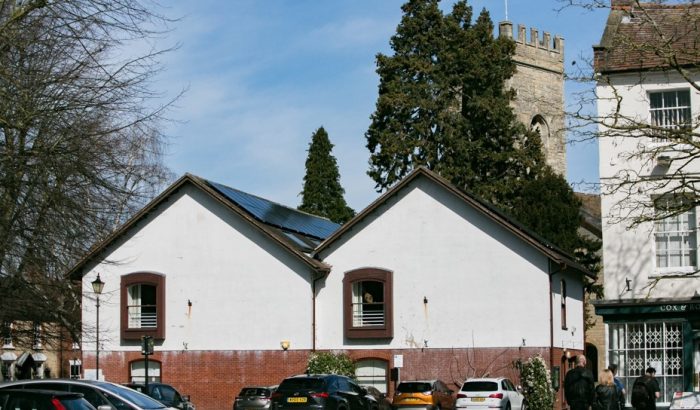 Community owned solar panels on Stony Stratford Town Council and Library