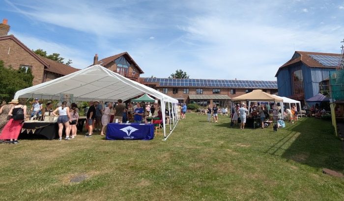 MK Community solar on the roof at Camphill Communities MK - June 2026 community picnic event
