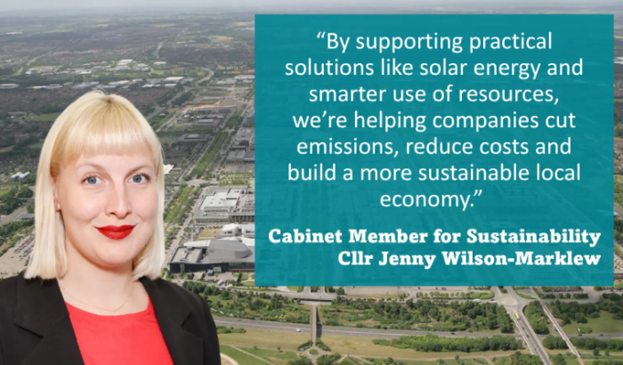 Cllr Jenny Wilson-Marklew, MK City Council Cabinet Member for Environment, Waste and Sustainability, praises how the funding supports the city’s long-term environmental ambitions.